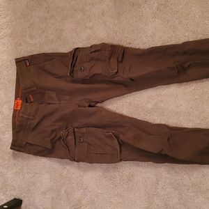 Army green Superdry Rookie Cargo pants